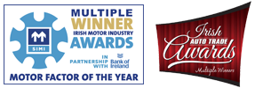2020 Winner Irish Motor Industry Awards - Motor Factor of the Year